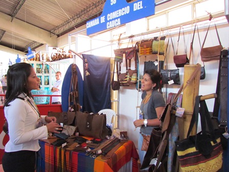 Empresarios caucanos en la muestra comercial y multisectorial Expocauca 2013